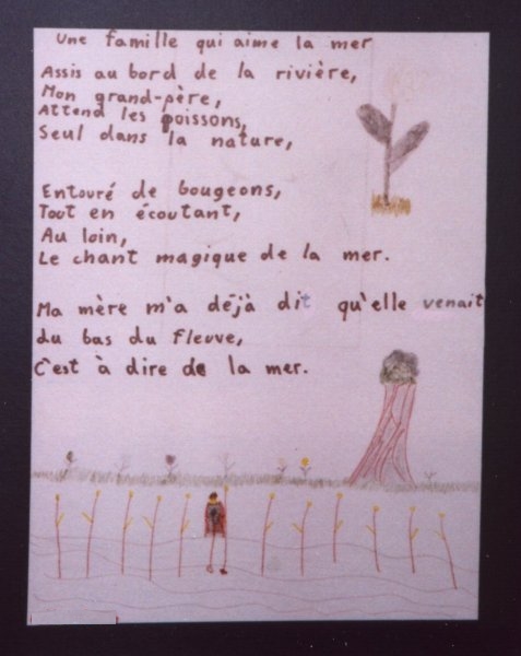Poem in French